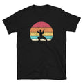 Retro Sunset Kung Fu Martial Artist Unisex T Shirt Graphic Tee – Fan Favorite · Top Pick For Any Outfit