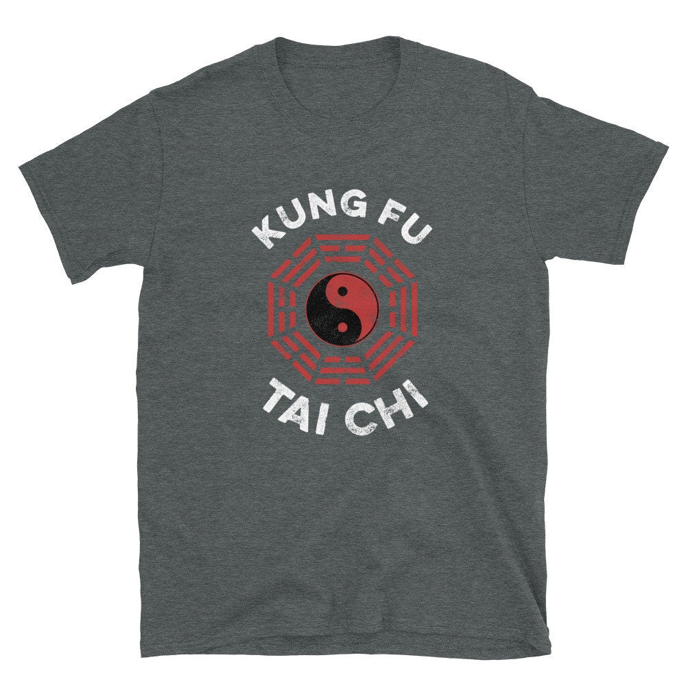 Yin and Yang Kung Fu Tai Chi Martial Arts Unisex T Shirt Graphic Tee – Premium Graphic · Perfect For Daily Wear