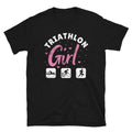Swim Bike Run Triathlon Girl Unisex T Shirt Graphic Tee – Bold Style · Top Pick For Any Outfit