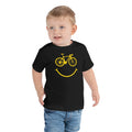 Retro Smiley Biking and Cyclist Toddler Short Sleeve Tee Graphic Tee – Fan Favorite · Must-Have Style
