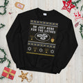 Here for the Latkes Holiday Festive Sweatshirt Sweatshirt – Soft Feel · Top Pick For Any Outfit