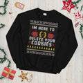 Here to Delete Cookies Funny Programmer and Coder Ugly Christmas Sweatshirt Sweatshirt – Fan Favorite · Great Gift For Fans