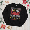 I Paused my Game to be Here Funny Gamer Ugly Christmas Sweatshirt Sweatshirt – Cozy Vibes · Must-Have Style