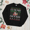 Most Wonderful Time Beer Ugly Festive Graphic Sweatshirt Sweatshirt – Aesthetic Look · Must-Have Style