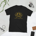Heavily Meditated Lotus Flower Meditation Unisex T Shirt Graphic Tee – Soft Feel · Trending Graphic Apparel