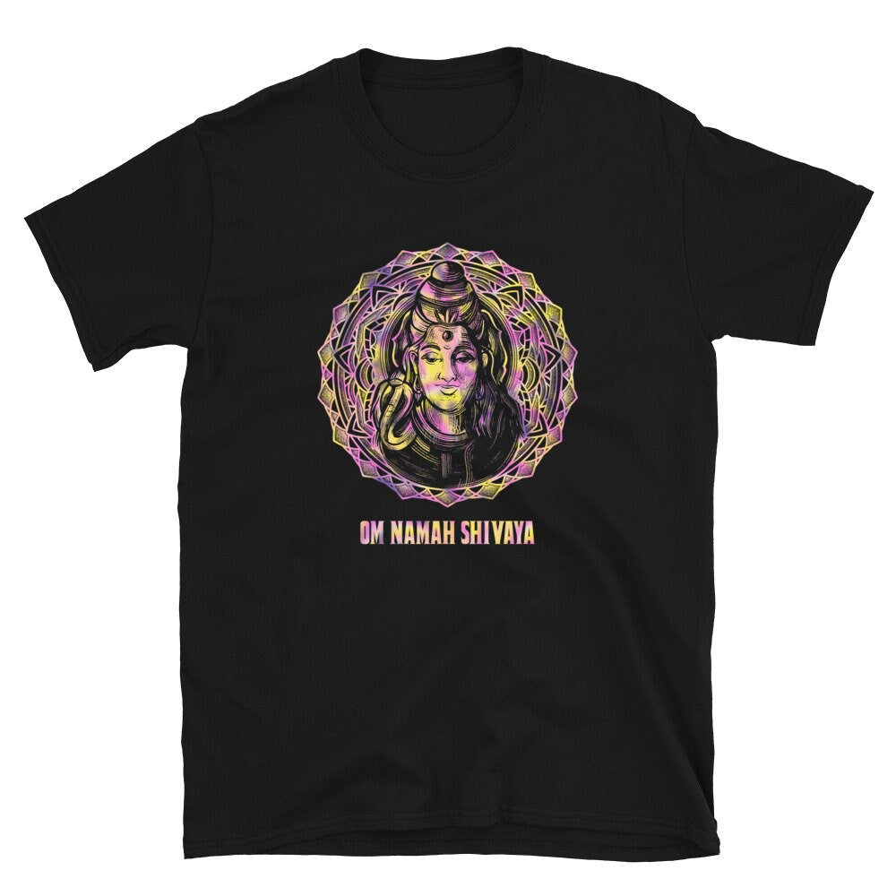 Shiva Mandala Om Namah Shivaya Unisex T Shirt Graphic Tee – Fan Favorite · Trending Graphic Apparel