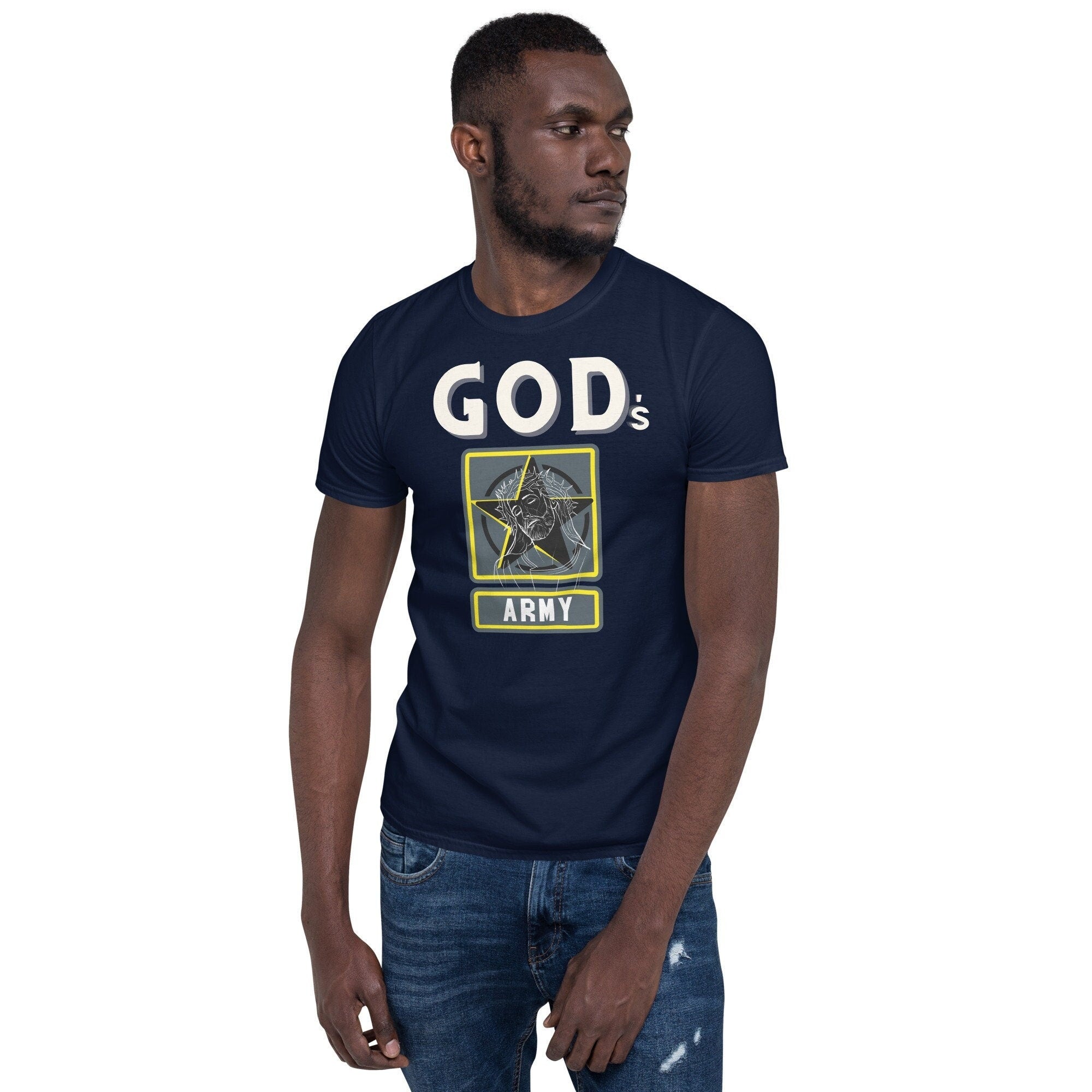 God39s Army Christian Crusader Short Sleeve Unisex T Shirt Graphic Tee – Fan Favorite · Trending Graphic Apparel