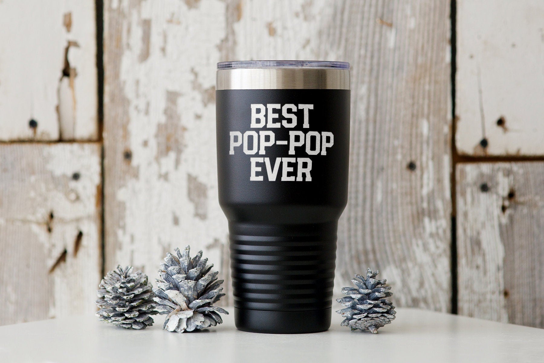 Pop Pop Father39s Day Dad New Grandpa Granddad Grandpop Tumbler Funny Appreciation Gifts Travel Coffee Mug Birthday Gift For Men and Wome Graphic Tee – Aesthetic Look · Perfect For Daily Wear