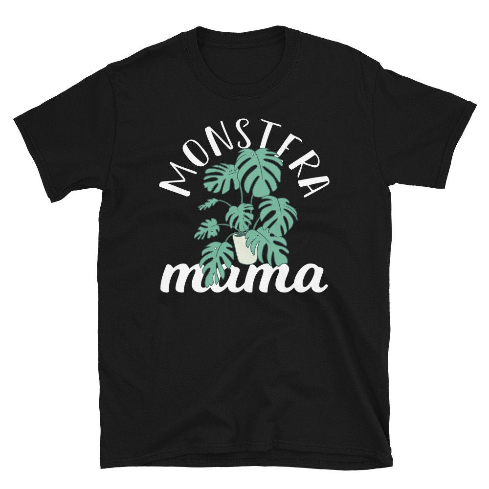 Monstera Mama Plant T Shirt Graphic Tee – Aesthetic Look · Great Gift For Fans