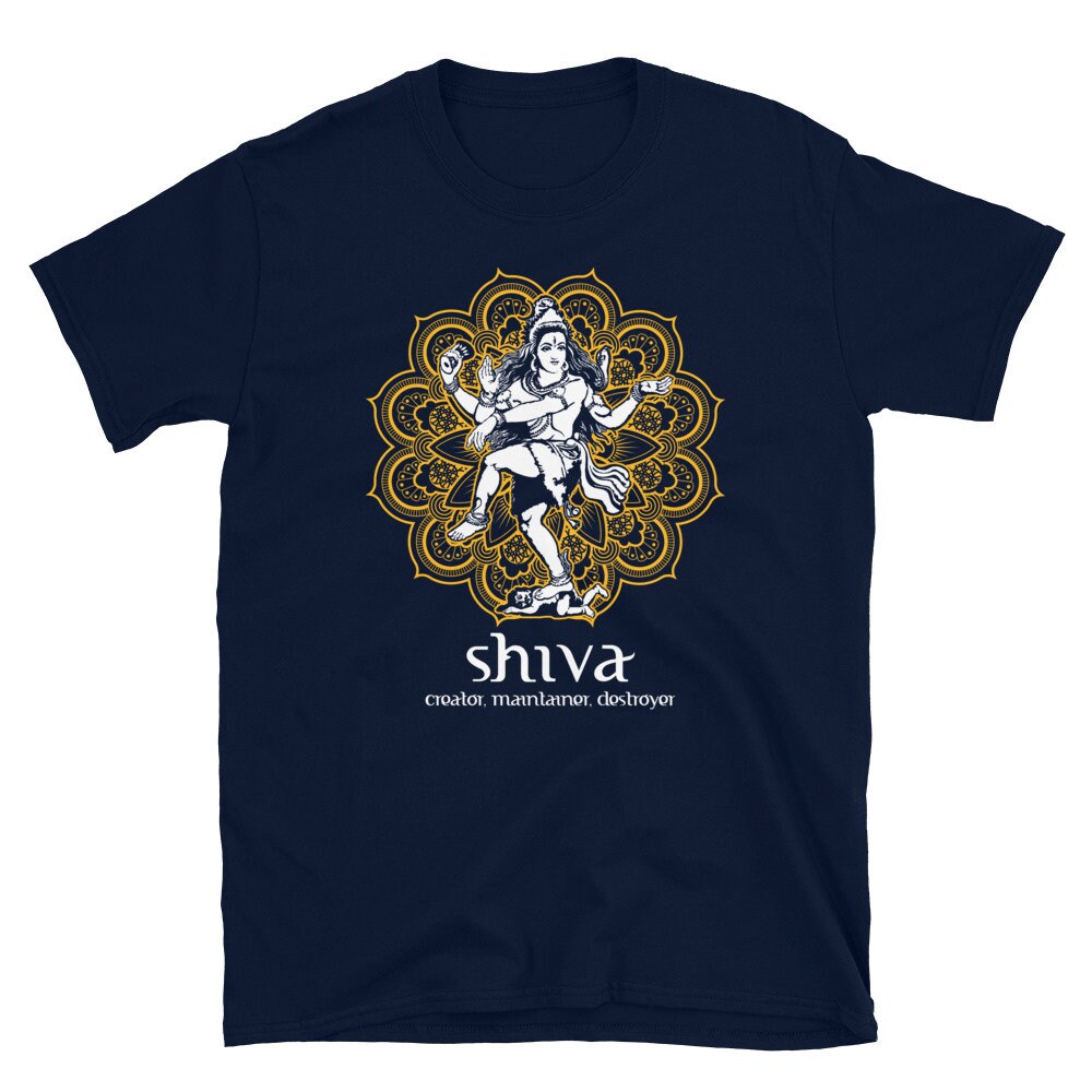 Creator Maintainer Destroyer Mandala Shiva Unisex T Shirt Graphic Tee – Everyday Comfort · Must-Have Style