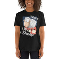 Wake Up Sheep Sheeple Short Sleeve Unisex T Shirt Graphic Tee – Feel-Good Design · Must-Have Style