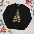Festive Heavy Machinery Christmas Tree Heavy Equipment Bulldozer Excavator Sweater Graphic Tee – Everyday Comfort · Top Pick For Any Outfit