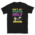 She39s my Drunker Half Mardi Gras Party T Shirt Graphic Tee – Aesthetic Look · Must-Have Style