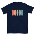 Retro Colors Wakeboard and Wakeboarder Unisex T Shirt Graphic Tee – Everyday Comfort · Top Pick For Any Outfit