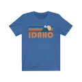 Idaho TShirt Retro Mountain Unisex Idaho Shirt Personalization Available Graphic Tee – Warm & Stylish · High-Quality Print