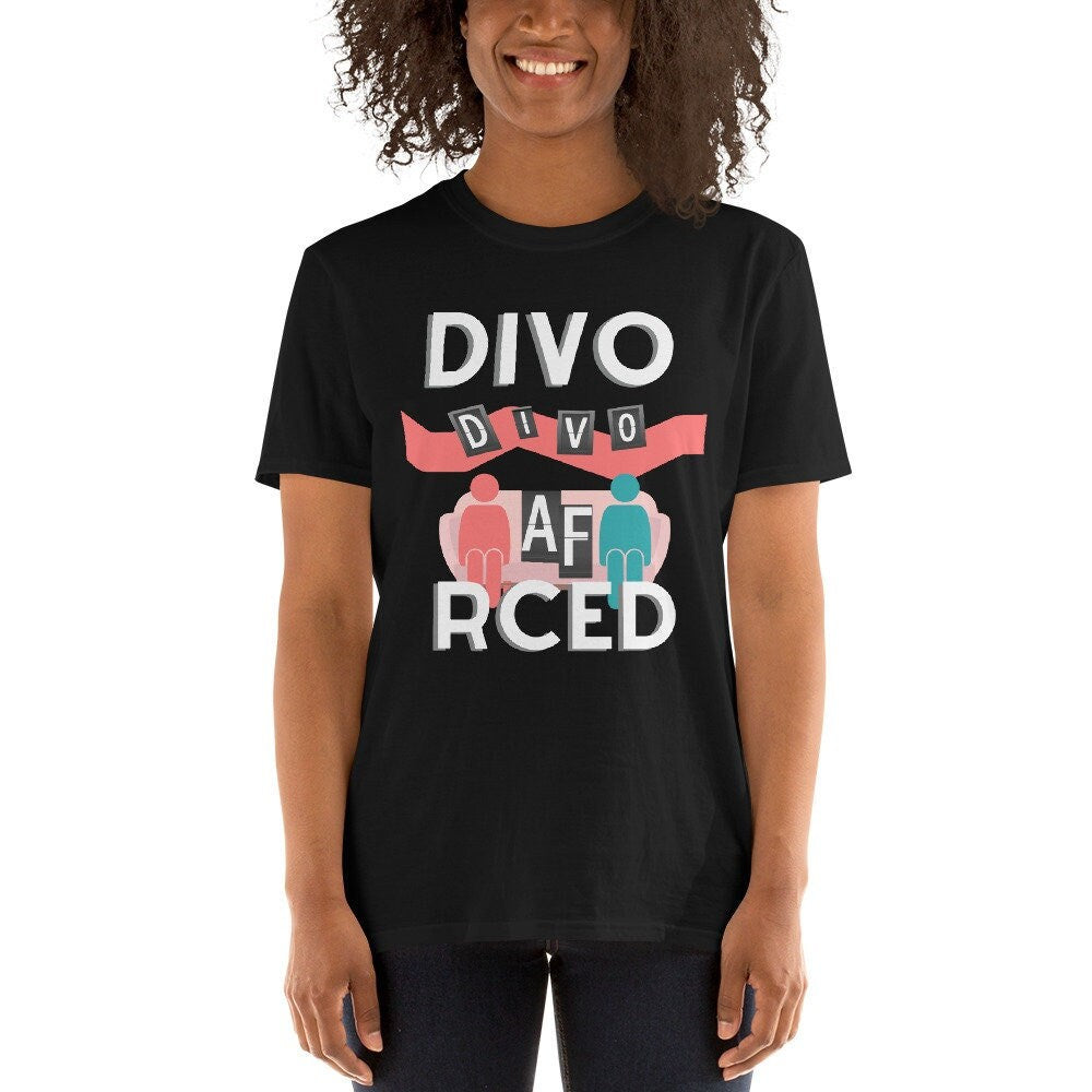 Divorced AF Shirt Divorce Shirt Divorce Gift Divorce Party Shirt Divorced Tee Gift for Divorcee Divorced T Shirt Graphic Tee Graphic Tee – Everyday Comfort · High-Quality Print