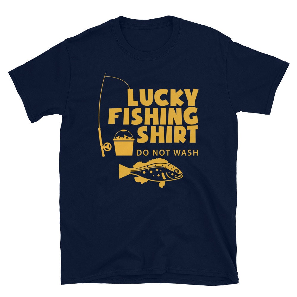 Fishing Lucky Charm Unisex T Shirt Graphic Tee – Aesthetic Look · Great Gift For Fans