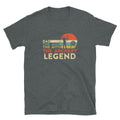 Archery Legend Dad The Man The Myth Unisex T Shirt Graphic Tee – Easygoing Wear · Perfect For Daily Wear