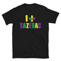 I Love Sazerac Mardi Gras Unisex T Shirt Graphic Tee – Fan Favorite · Must-Have Style