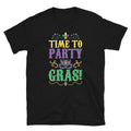 Time to Party Gras Fat Tuesday Unisex T Shirt Graphic Tee – Warm & Stylish · Perfect For Daily Wear