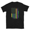 USA Flag Fleur De Lis Mardi Gras Unisex T Shirt Graphic Tee – Everyday Comfort · High-Quality Print