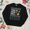 Dreidel This is How I Roll Holiday Festive Unisex Sweatshirt Sweatshirt – Easygoing Wear · Must-Have Style