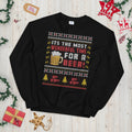 Wonderful Time of the Beer Ugly Christmas Sweatshirt Sweatshirt – Fan Favorite · Top Pick For Any Outfit