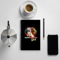 Native American Girl Lips Spiral notebook Graphic Tee – Everyday Comfort · Great Gift For Fans