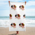 Native American Girl Lips Beach or Bathroom Towel Graphic Tee – Aesthetic Look · Must-Have Style