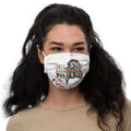 Just A Girl Who Loves Christmas Premium face mask Graphic Tee – Premium Graphic · Perfect For Daily Wear