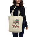 Just A Girl Who Loves Christmas Eco Tote Bag Tote Bag – Soft Feel · Top Pick For Any Outfit