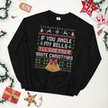 Hilarious Christmas Song Joke Ugly Design Sweatshirt Sweatshirt – Everyday Comfort · High-Quality Print