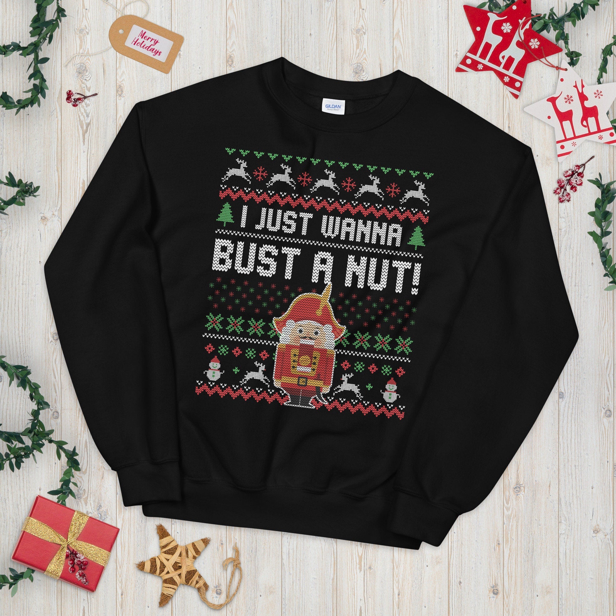 Nutcracker Ugly Festive Design Sweatshirt Sweatshirt – Warm & Stylish · Must-Have Style