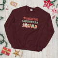 Festive Teacher Squad Xmas Sweatshirt Sweatshirt – Aesthetic Look · Great Gift For Fans