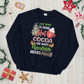 Christmas Plans Movies and Hot Cocoa Unisex Sweatshirt Sweatshirt – Everyday Comfort · Must-Have Style