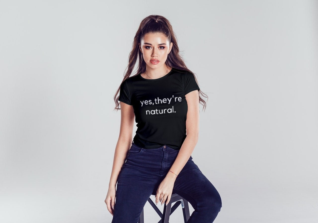 Busty Girl Problems Short Sleeve Unisex T Shirt Graphic Tee – Soft Feel · Top Pick For Any Outfit