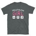 Swimming Biker Runner Triathlon Girl T Shirt Graphic Tee – Bold Style · Top Pick For Any Outfit