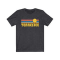 Tennessee TShirt Retro Sunset Unisex Tennessee Shirt Personalization Available Graphic Tee – Feel-Good Design · Perfect For Daily Wear