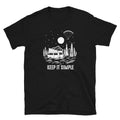 Van Camper Night Wilderness Paragliding Unisex T Shirt Graphic Tee – Soft Feel · Top Pick For Any Outfit