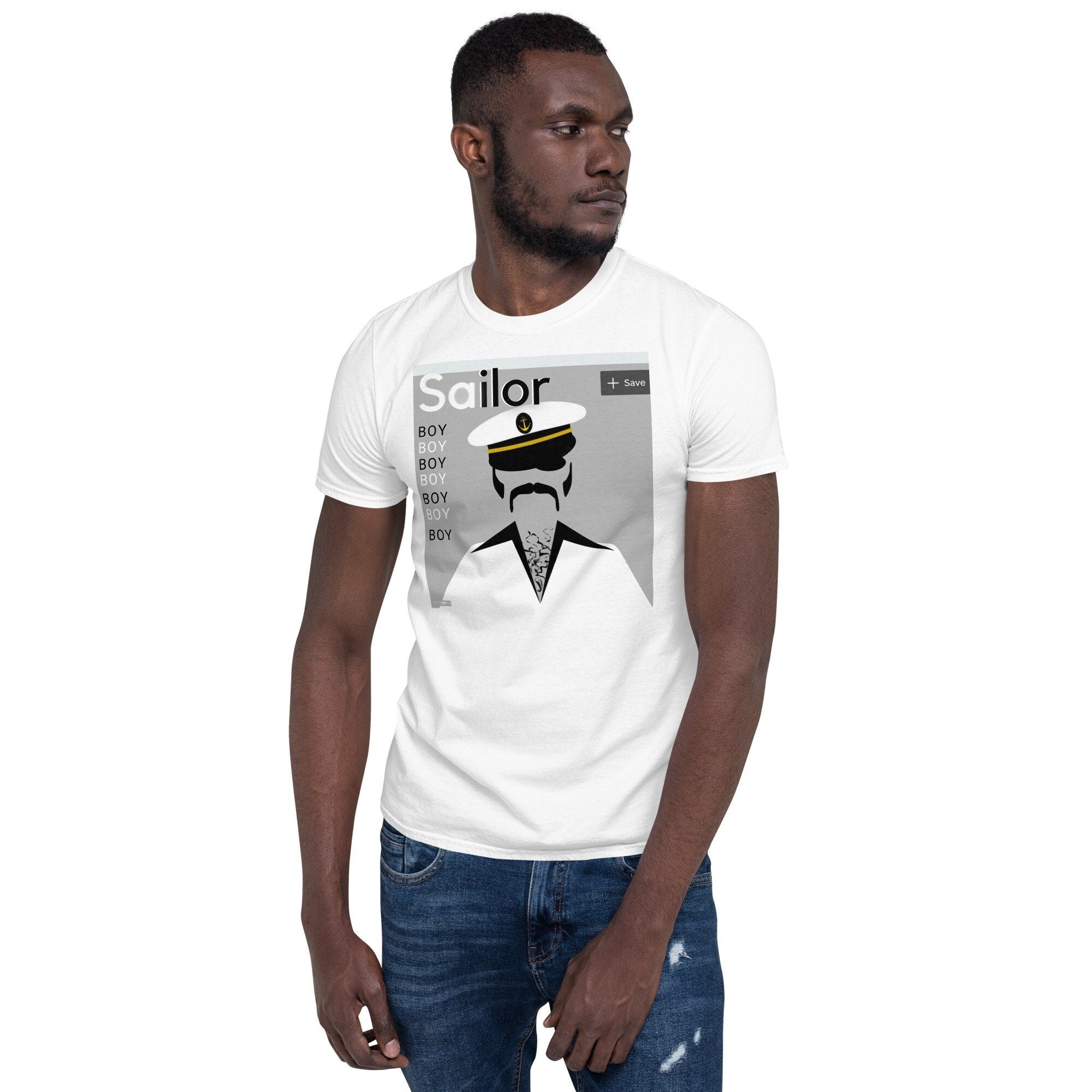 Gay Pride Sailor Boy Short Sleeve Unisex T Shirt Graphic Tee – Cozy Vibes · Top Pick For Any Outfit