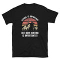 Bow Hunting More Important Than School Unisex T Shirt Graphic Tee – Bold Style · Trending Graphic Apparel