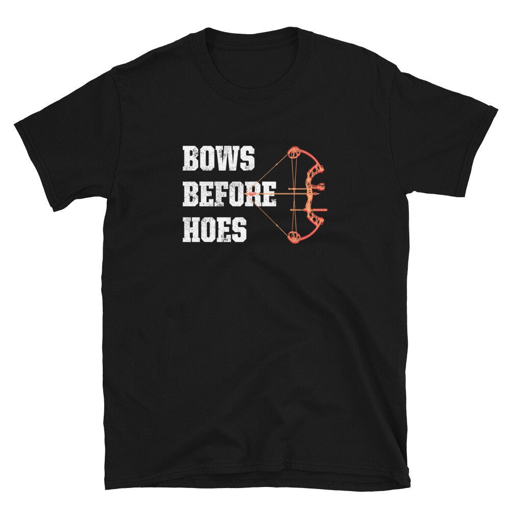 Bows Always Comes First Archer T Shirt Graphic Tee – Feel-Good Design · Trending Graphic Apparel