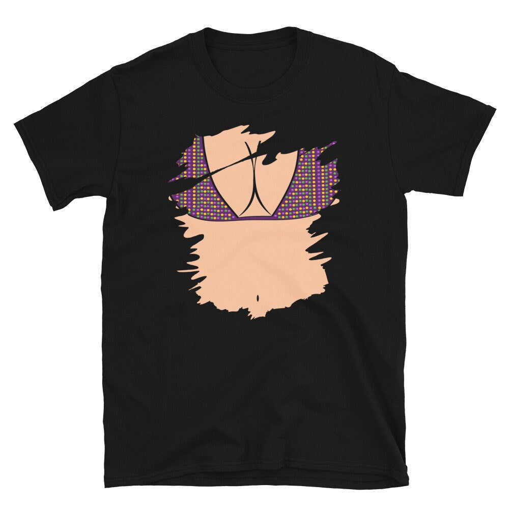 Party Design Mardi Gras Bikini Top Unisex T Shirt Graphic Tee – Premium Graphic · Trending Graphic Apparel