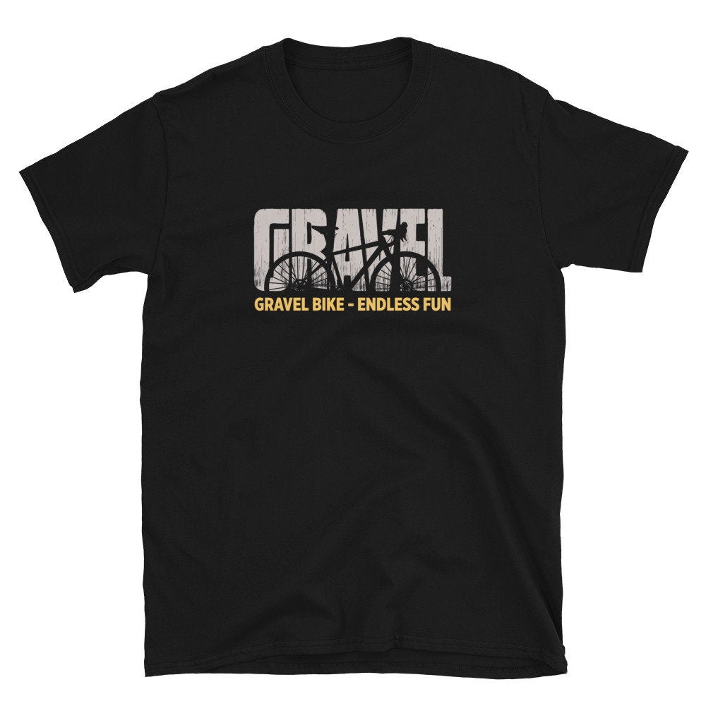 Gravel Bike Endless Fun Biker Unisex T Shirt Graphic Tee – Everyday Comfort · Trending Graphic Apparel