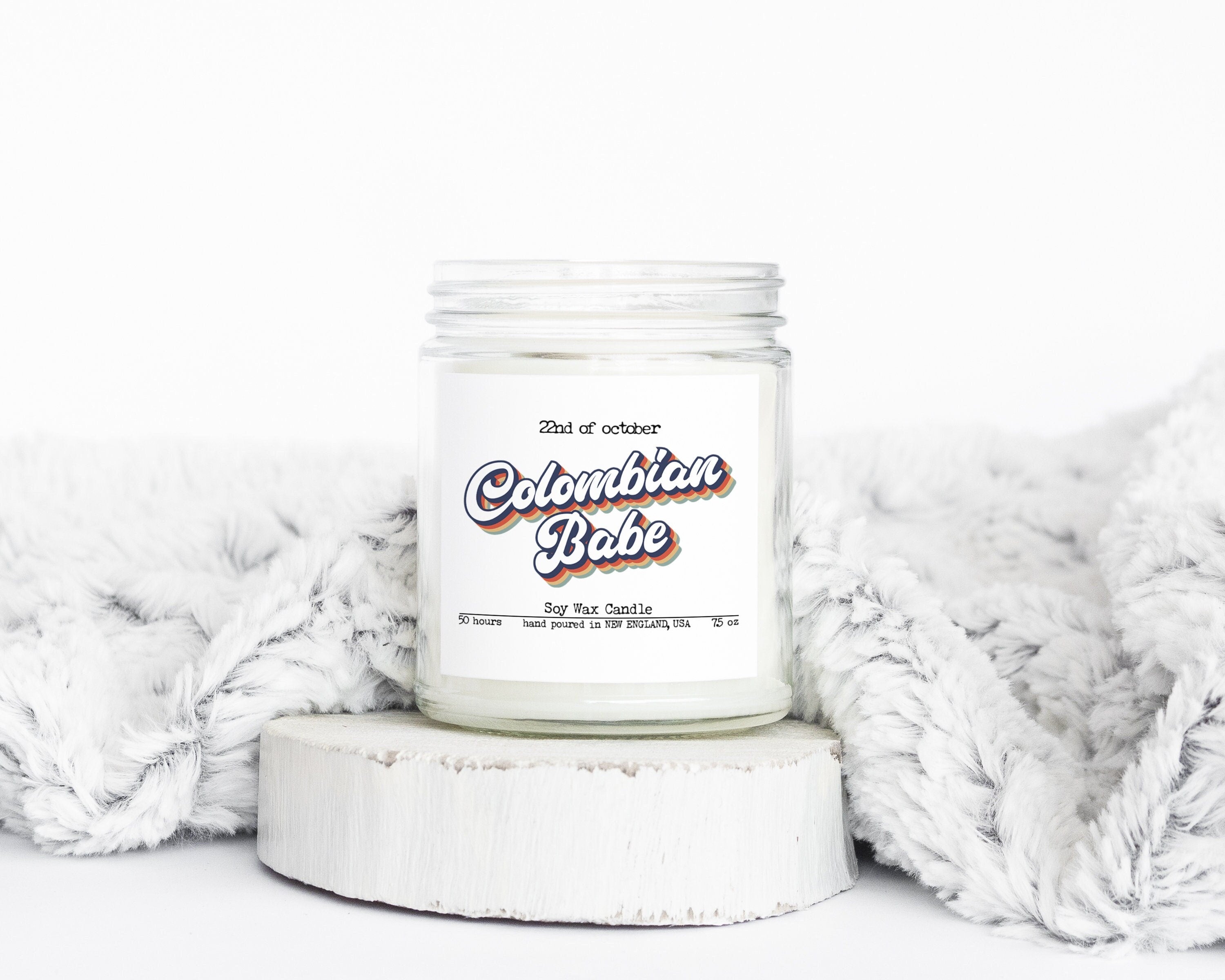 Colombian Babe Pride Colombia Gifts Funny Candle Housewarming Soy Wax Scented Decor Graphic Tee – Everyday Comfort · High-Quality Print