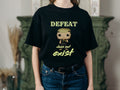 Defeat Does Not Exist Short Sleeve Unisex T Shirt Graphic Tee – Easygoing Wear · High-Quality Print