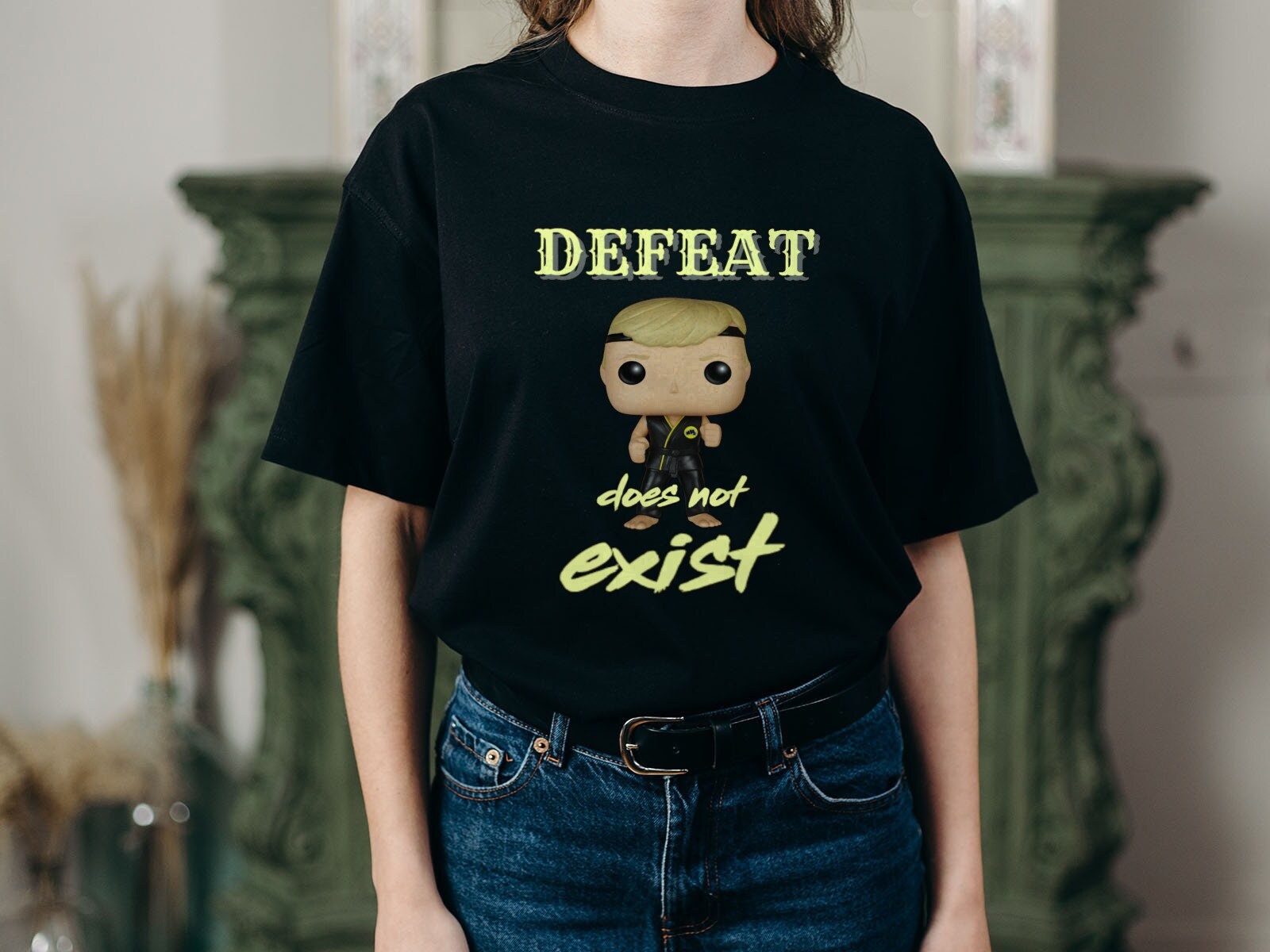 Defeat Does Not Exist Short Sleeve Unisex T Shirt Graphic Tee – Easygoing Wear · High-Quality Print