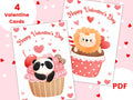 Printable Class Valentines Valentine Party Tag Valentine Instant Download Printable Valentine Classroom Cards Kids Valentine Cards Graphic Tee – Soft Feel · Top Pick For Any Outfit