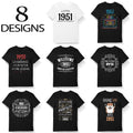 Ide Cadeau anniversaire 72 ans anne 1951 T shirt Bio Homme et Femme Sweat et Mug l 8 designs originaux humoristiques Graphic Tee – Cozy Vibes · Perfect For Daily Wear