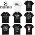 Ide Cadeau anniversaire 62 ans anne 1961 T shirt Bio Homme et Femme Sweat et Mug l 8 designs originaux humoristiques Graphic Tee – Aesthetic Look · Trending Graphic Apparel